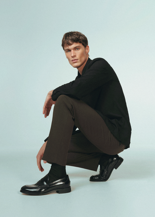 Mocassini Uomo Eleganti - Black e Blu