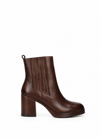 Real leather ankle boots