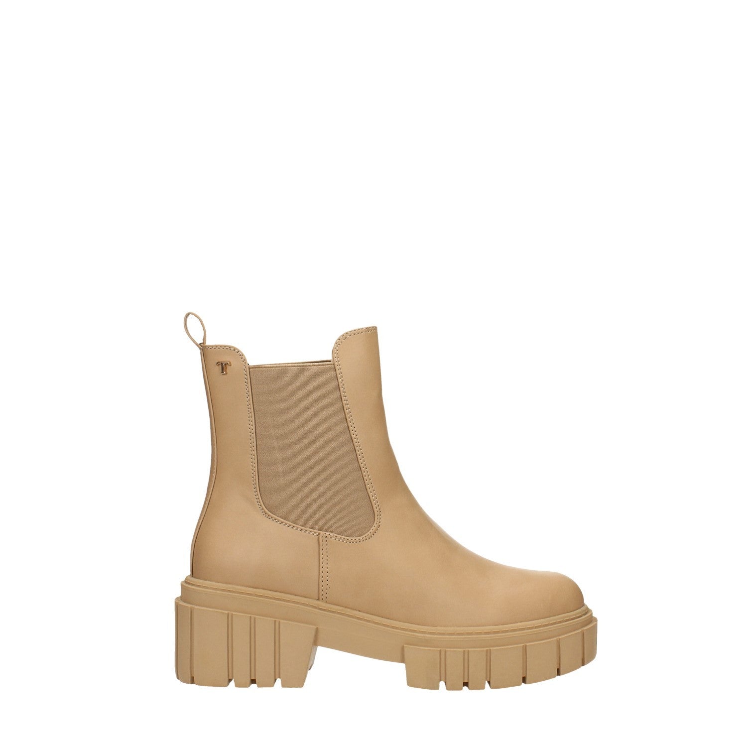 Beige Chelsea Stivaletti Chelsea Tacco Stivaletti Tacco Alto