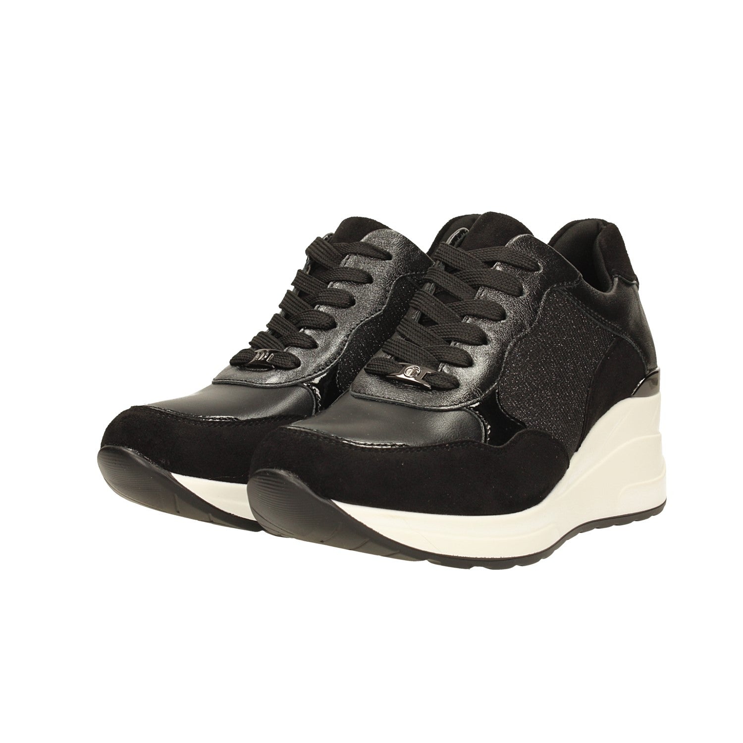 Sneakers Alte Con Plateau Scarpe Donna Sportive Con Zeppa