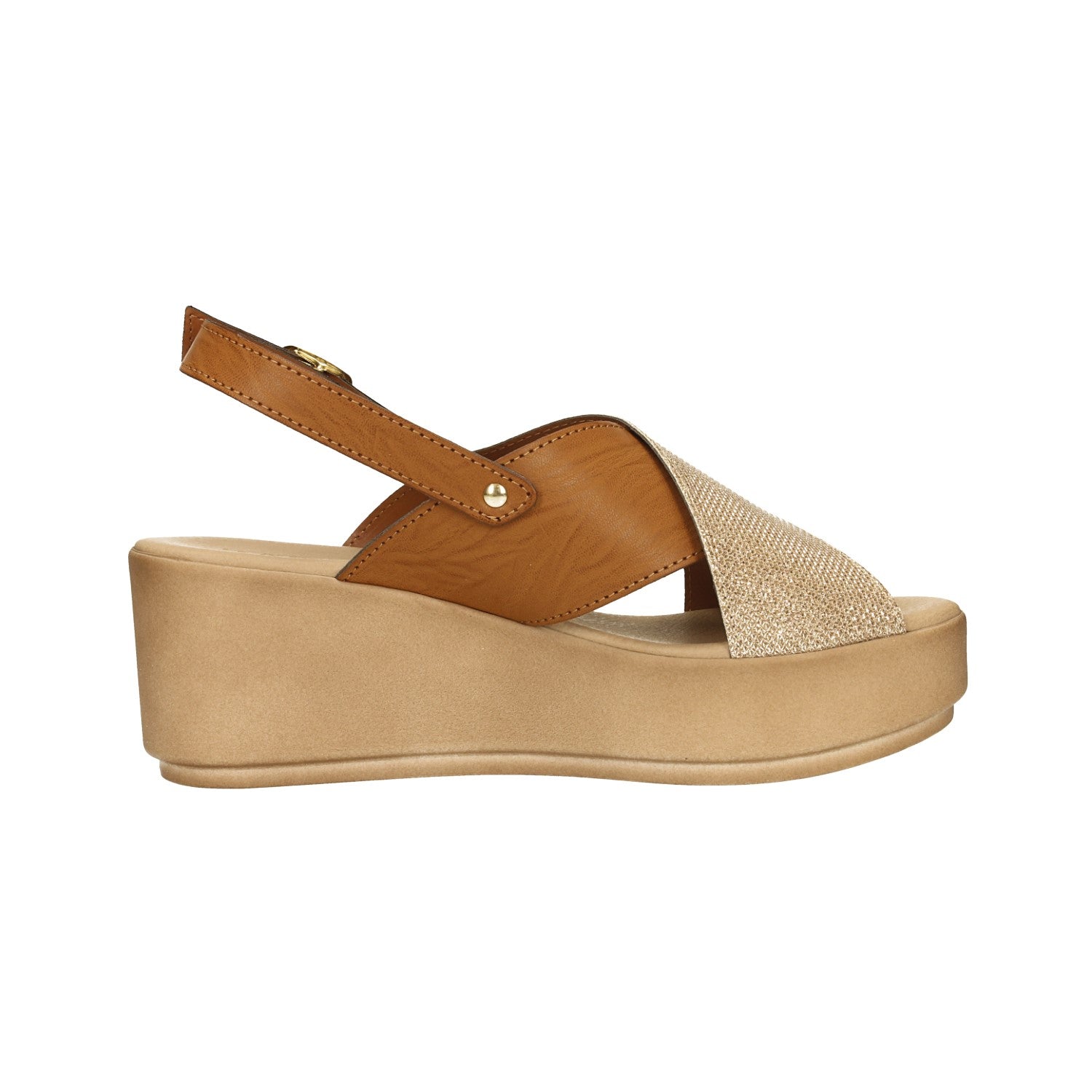 Sandali Con Zeppa TOM TAILOR Donna – Effetto Intrecciato, Colore Beige/Ecru – Modello 5390010035 – Eleganti E Comodi Per L'Estate